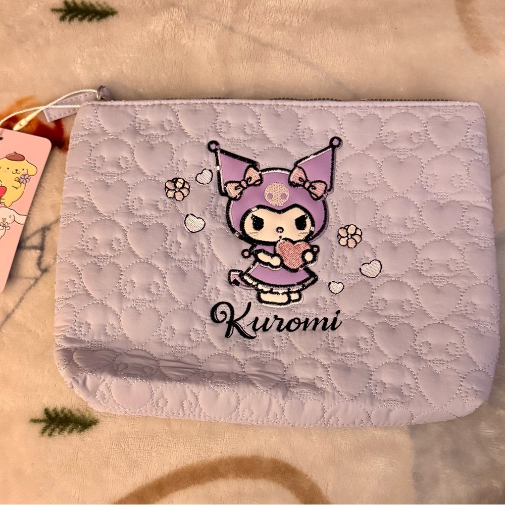 Purple Cosmetic Bag